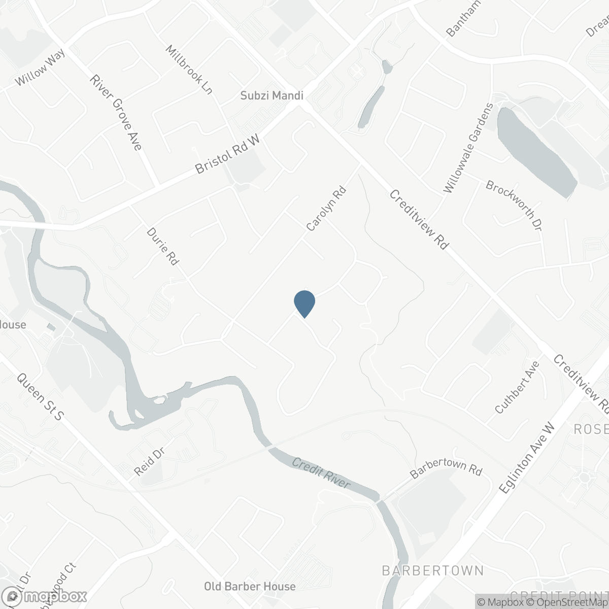 1656 CARRINGTON ROAD, Mississauga, Ontario L5M 2K2